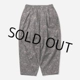 画像: TIGHTBOOTH/RIPPLE PAISLEY BALLOON PANTS（Black）［ペイズリーバルーンパンツ-24夏］