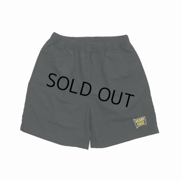 画像1: ROUGH AND RUGGED/HENRY HAUZ NYLON SHORTS（BLACK）［ナイロンショーツ-24春夏］ (1)