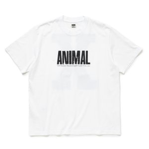 画像: 【30%OFF】RATS/ANIMAL X TEE（WHITE）［プリントT-24春夏］