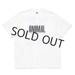 画像: 【40%OFF】RATS/ANIMAL X TEE（WHITE）［プリントT-24春夏］
