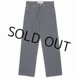 画像: DAIRIKU/Rigid "Straight" Denim Pants（Indigo）［ストレートデニムパンツ-24秋冬］