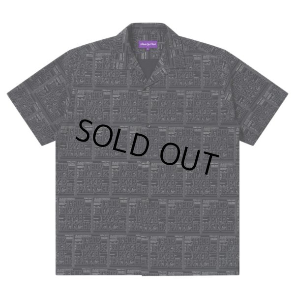 画像1: BlackEyePatch/PRIORITY LABEL S/S RAYON SHIRT（BLACK） (1)