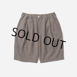 画像: TIGHTBOOTH/HONEYCOMB BORDER BIG SHORTS（Brown）［ハニカムボーダービッグショーツ-24夏］