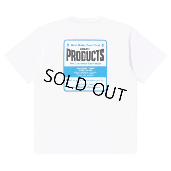 画像1: BlackEyePatch/GENUINE PRODUCTS SIGN TEE（WHITE） (1)