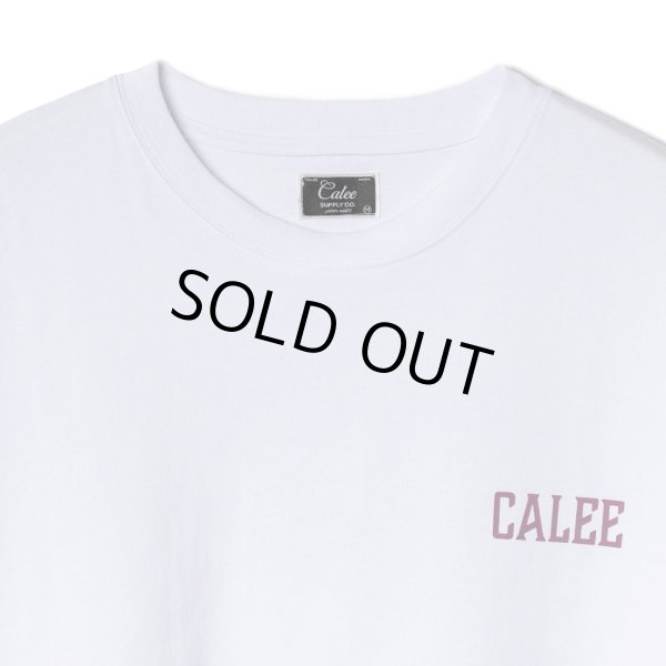 画像3: CALEE/× HIGH FIVE FACTORY CAL RETRO GIRL BANDANNA TEE（WHITE）［プリントT-24春夏］ (3)