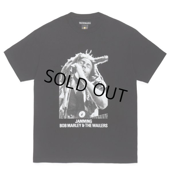 画像1: WACKO MARIA/BOB MARLEY / T-SHIRT（BLACK）［プリントT-24秋冬］ (1)
