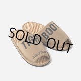 画像: 【30%OFF】TIGHTBOOTH/BIG LABEL ROOM SANDAL（Khaki）［ルームサンダル-24夏］