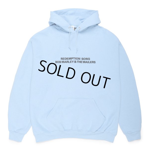 画像2: WACKO MARIA/BOB MARLEY / HOODED SWEAT SHIRT（BLUE）［プルオーバーパーカー-24秋冬］ (2)