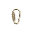 画像2: BlackEyePatch/HANDLE WITH CARE CARE CARABINER（GOLD） (2)