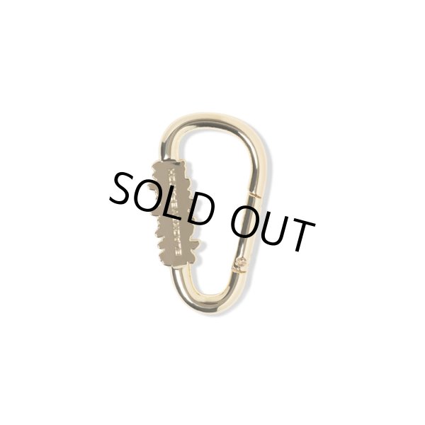画像2: BlackEyePatch/HANDLE WITH CARE CARE CARABINER（GOLD） (2)
