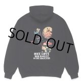 画像: WACKO MARIA/BOB MARLEY / HOODED SWEAT SHIRT（BLACK）［プルオーバーパーカー-24秋冬］