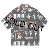 画像: WACKO MARIA/BOB MARLEY / HAWAIIAN SHIRT（BLACK）［ハワイアンシャツ-24秋冬］