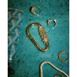 画像3: BlackEyePatch/HANDLE WITH CARE CARE CARABINER（GOLD） (3)