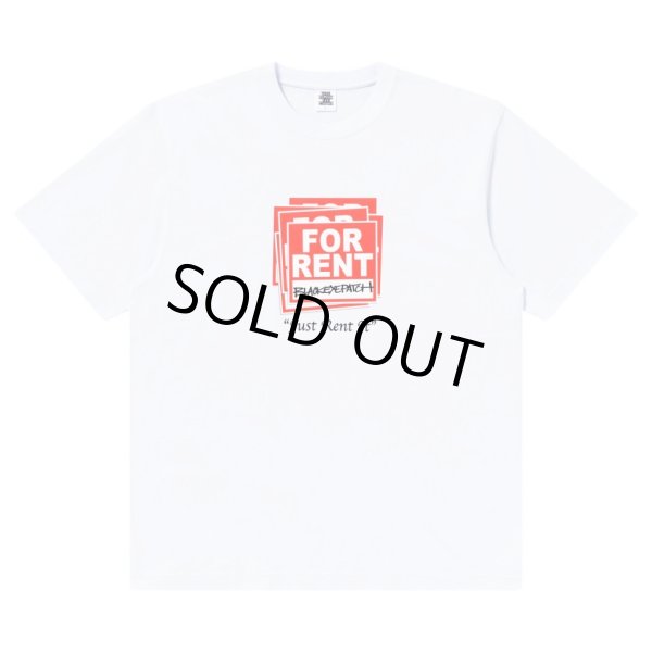 画像1: BlackEyePatch/JUST RENT IT TEE（WHITE） (1)