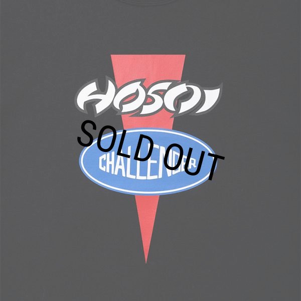 画像3: CHALLENGER/FRONT LOGO TEE（×HOSOI）（BLACK）［プリントT-24秋冬］ (3)