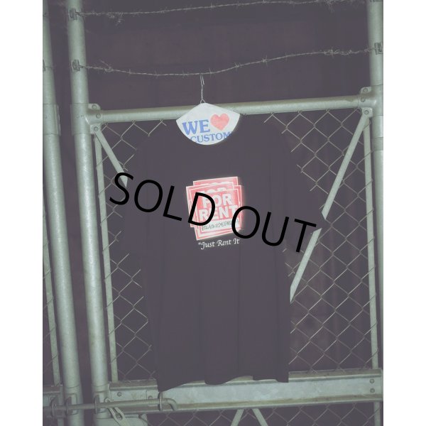 画像2: BlackEyePatch/JUST RENT IT TEE（WHITE） (2)