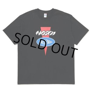 画像: CHALLENGER/FRONT LOGO TEE（×HOSOI）（BLACK）［プリントT-24秋冬］