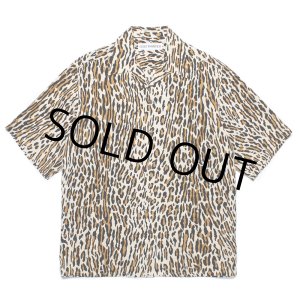 画像: WACKO MARIA/LEOPARD HAWAIIAN SHIRT（BEIGE）［レオパードハワイアンシャツ-24秋冬］