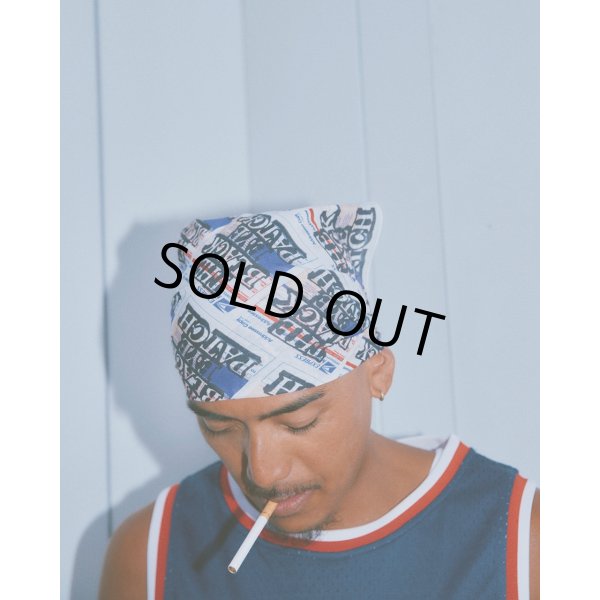 画像2: BlackEyePatch/PRIORITY LABEL PATTERNED BANDANA（MULTI） (2)