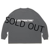 画像: COOTIE PRODUCTIONS/Dry Tech Jersey Oversized L/S Tee（Black）［ドライテックオーバーサイズ長袖T-24秋冬］