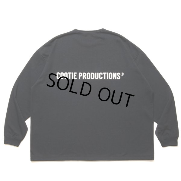 画像1: COOTIE PRODUCTIONS/Dry Tech Jersey Oversized L/S Tee（Black）［ドライテックオーバーサイズ長袖T-24秋冬］ (1)