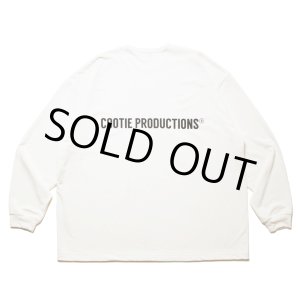 画像: COOTIE PRODUCTIONS/Dry Tech Jersey Oversized L/S Tee（White）［ドライテックオーバーサイズ長袖T-24秋冬］