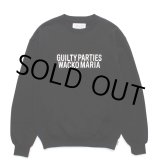 画像: WACKO MARIA/MIDDLE WEIGHT CREW NECK SWEAT SHIRT（BLACK）［クルーネックスウェット-24秋冬］