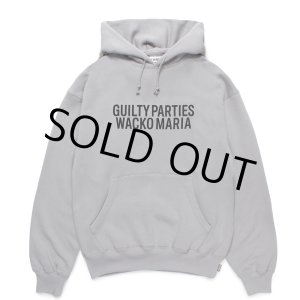 画像: WACKO MARIA/MIDDLE WEIGHT PULL OVER HOODED SWEAT SHIRT（GRAY）［プルオーバーパーカー-24秋冬］