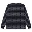 画像2: BlackEyePatch/KANJI BORDERED L/S TEE（BLACK） (2)