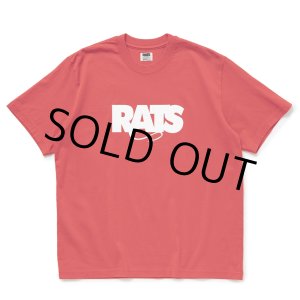 画像: RATS/BOX LOGO WAY OF LIFE TEE（RED）［プリントT-24秋冬］