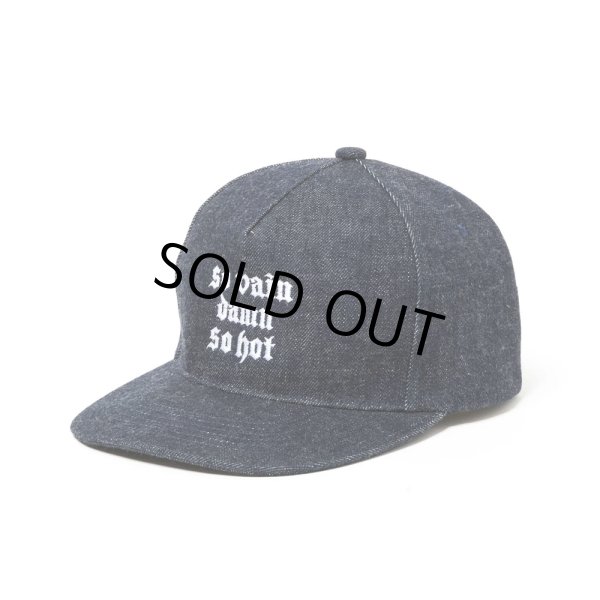 画像1: CALEE/"S.V.D.S.H" DENIM CAP（INDIGO BLUE）［デニムキャップ-24秋冬］ (1)