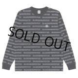 画像: BlackEyePatch/KANJI BORDERED L/S TEE（BLACK）