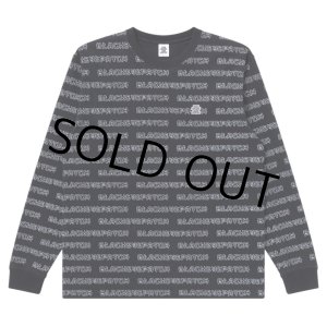 画像: BlackEyePatch/KANJI BORDERED L/S TEE（BLACK）
