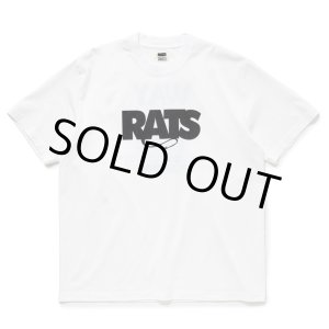 画像: RATS/BOX LOGO WAY OF LIFE TEE（WHITE）［プリントT-24秋冬］