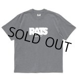 画像: RATS/BOX LOGO WAY OF LIFE TEE（CHARCOAL）［プリントT-24秋冬］