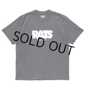 画像: RATS/BOX LOGO WAY OF LIFE TEE（CHARCOAL）［プリントT-24秋冬］