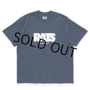 画像: RATS/BOX LOGO WAY OF LIFE TEE（NAVY）［プリントT-24秋冬］