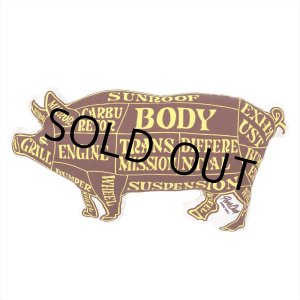 画像: PORKCHOP/PORK CUSHION（BRN/MTD）［ポーククッション-24秋冬］
