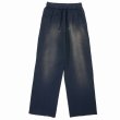画像1: 【30%OFF】DAIRIKU/Waterproof Sunburn Sweater Pants（Vintage Navy）［ワイドスウェットパンツ-24秋冬］ (1)