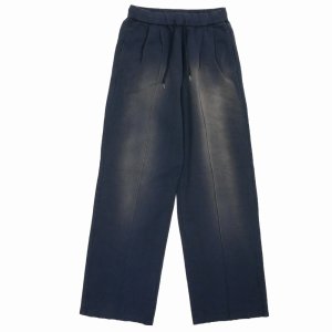 画像: 【30%OFF】DAIRIKU/Waterproof Sunburn Sweater Pants（Vintage Navy）［ワイドスウェットパンツ-24秋冬］