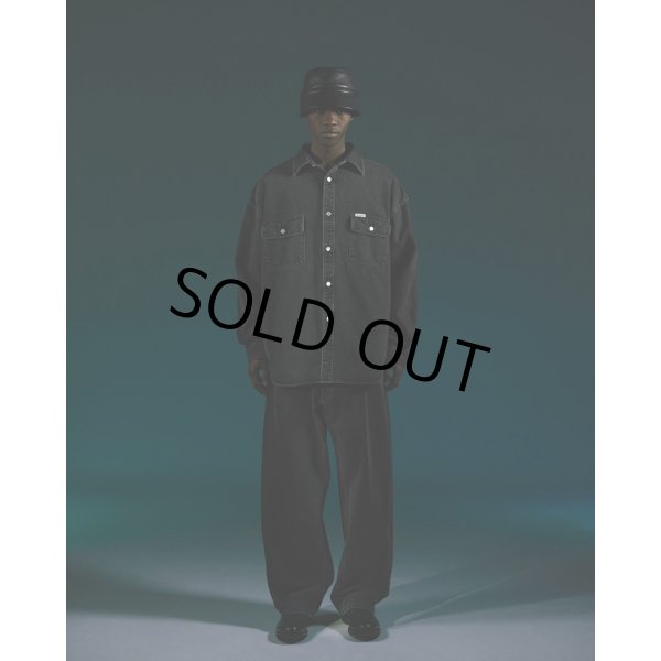 画像2: COOTIE PRODUCTIONS/10.5oz Denim 5 Pocket Easy Baggy Pants（Black Fade）［デニムイージーバギーパンツ-24秋冬］ (2)