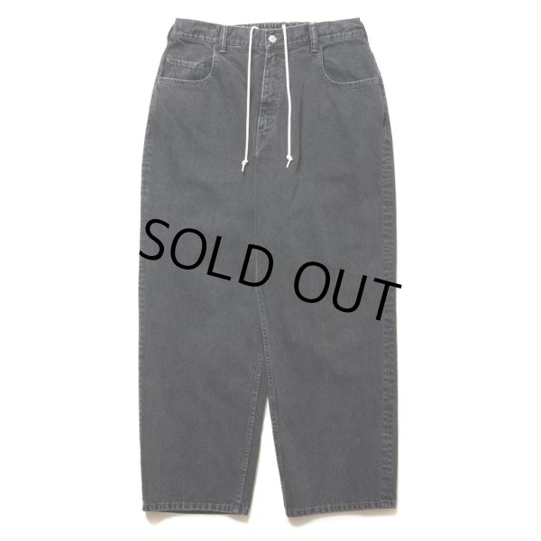 画像1: COOTIE PRODUCTIONS/10.5oz Denim 5 Pocket Easy Baggy Pants（Black Fade）［デニムイージーバギーパンツ-24秋冬］ (1)