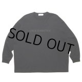画像: COOTIE PRODUCTIONS/Oversized L/S Tee（Embroidery）（Black）［オーバーサイズ刺繍長袖T-24秋冬］