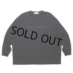 画像: COOTIE PRODUCTIONS/Oversized L/S Tee（Embroidery）（Black）［オーバーサイズ刺繍長袖T-24秋冬］