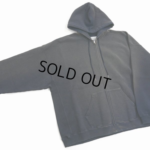 画像3: 【30%OFF】DAIRIKU/Waterproof Sunburn Hoodie（Vintage Navy）［ジップアップフーディー-24秋冬］ (3)