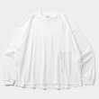 画像1: 【30%OFF】TIGHTBOOTH/STRAIGHT UP L/S T-SHIRT（White）［プリント長袖ポケT-24秋冬］ (1)