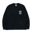画像1: RATS/EMBLEM LOGO L/S TEE（BLACK）［プリント長袖T-24秋冬］ (1)