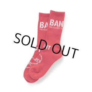 画像: RATS/PILE SOCKS（RED）［ソックス-24秋冬］