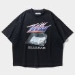 画像1: 【30%OFF】TIGHTBOOTH/INITIAL T T-SHIRT（Black）［プリントT-24秋冬］ (1)