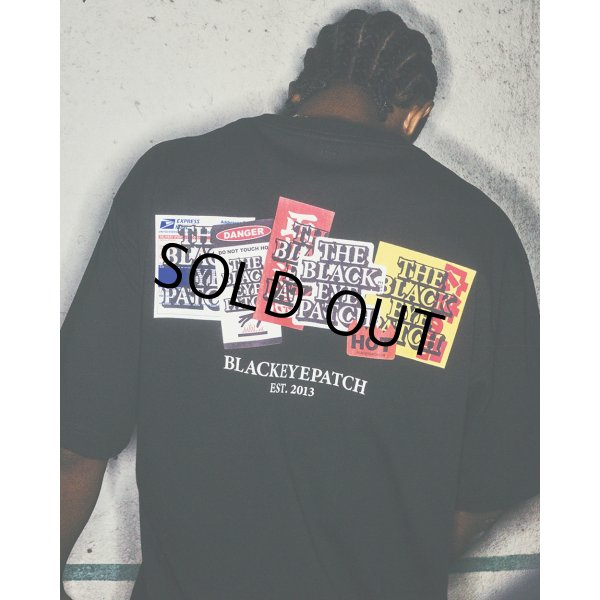 画像4: BlackEyePatch/LABEL PACK TEE（BLACK） (4)